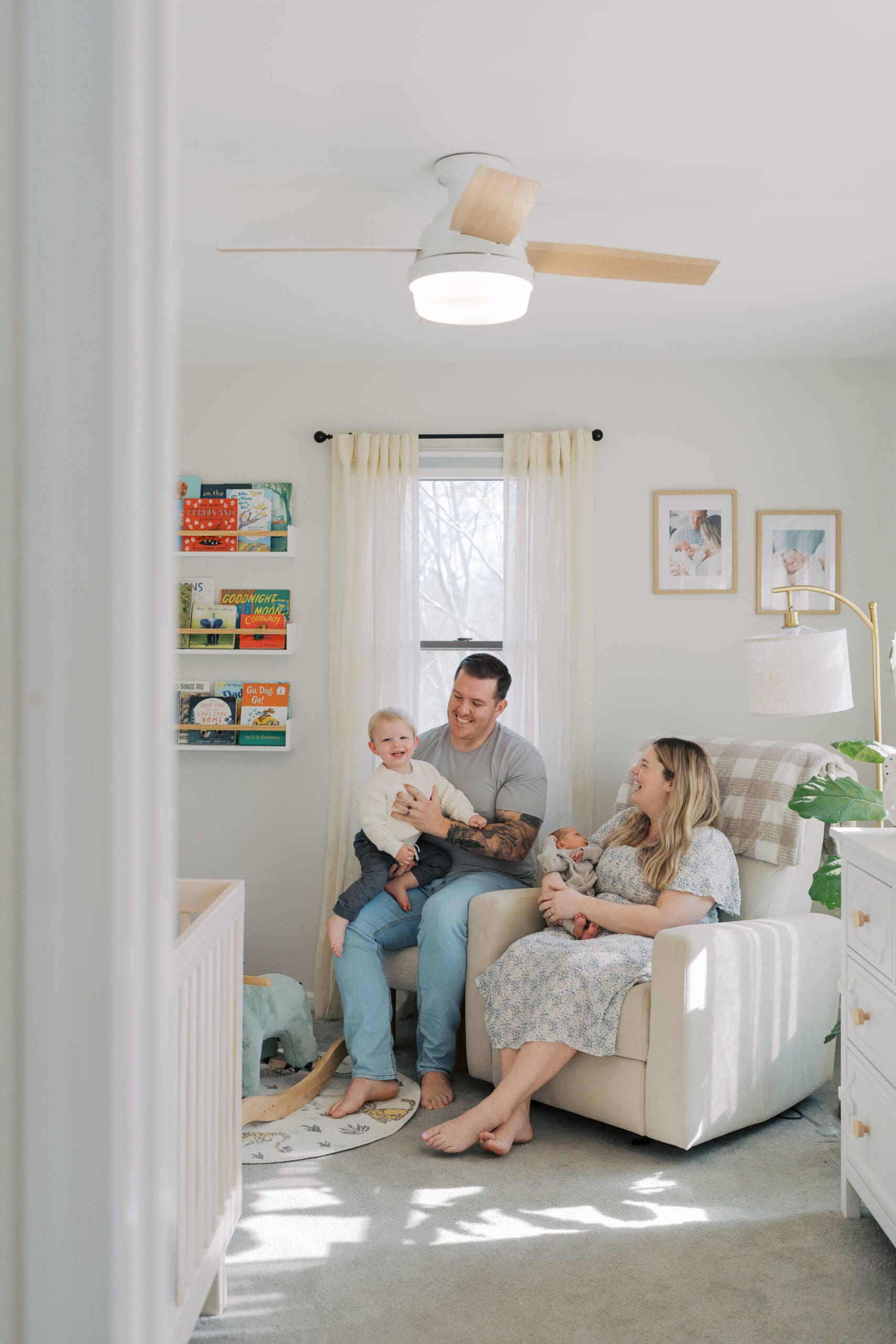 In Home Newborn Session by Maryland Newborn Photographer Megan Bennett Photography
